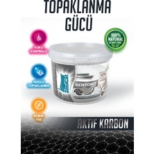 ZeniCat Aktif Karbonlu Bentonit Kedi Kumu 10 Lt – İnce Taneli, Güçlü Topaklanan, Koku Kontrolü