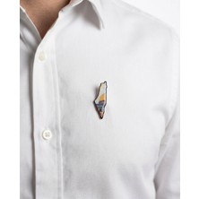 Zaytoon Yaka Rozeti Filistin Haritası Kubbetü's-Sahra Metal Broş Unisex