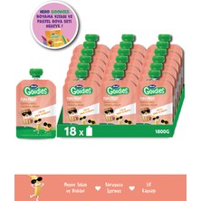 Hero Goodies Muz Portakal Bisküvi 100g 18 adet
