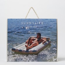 Sunnylife | Şişme Çizgili Deniz Yatağı ve Havuz Şezlongu