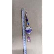 Netx Muhabbet Kuş Oyuncak Ay Halkalı Toplu 13X11CM Ayıcıklı Muhabbet ve Paraket Için Uygundur