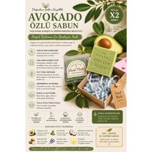 Kaia Life Doğal Avokado Özlü Sabun – Yaşlanma Karşıtı, Derinlemesine Besleyici (125 Gr, 2li)