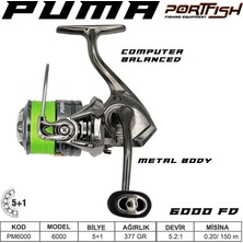 Port Fish Portfish Puma 6000 Olta Makinası