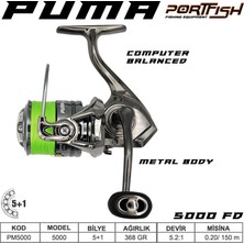 Port Fish Portfish Puma 5000 Olta Makinası