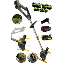 RKL-2420 Retools Şarjlı Çim Biçme Makinesi
