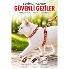 PHENORA Kedi Tasması – Ayarlanabilir Dayanıklı Evcil Hayvan Tasması 1.20M