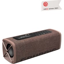 Grundig Band Kahverengi Bluetooth Hoparlör Şık Tasarım ve Yüksek Ses Kalitesi