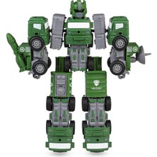 Can Oyuncak Ufo Transformers - Yeşil