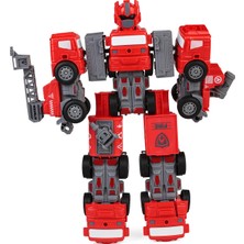 Can Oyuncak Ufo Transformers - Kırmızı