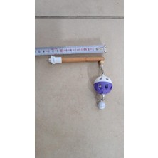 Netx Muhabbet Kuş Oyuncak Mini Tünekli  13X11 cm Tek Top Zilli Muhabbet ve Paraket Için Uygundur