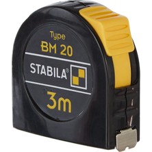 Stabila Şerit Metre 3 mt x 12 mm