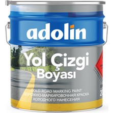 Adolin Florasan Soğuk Yol Çizgi Boyası Ral 1026 Sarı 3 kg - Yüksek Görünürlüklü
