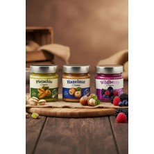 Frapella %60 Antepfıstık Kreması, Fındık Kreması, Orman Meyvesi Kreması 3 Adet x 220 Gr.