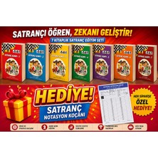 Analiz Satranç 7 Kitap Satranç Eğitim Seti + HEDİYE Satranç Notasyon Koçanı | Başlangıçtan Turnuvaya Satranç Öğrenme Seti