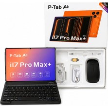 İ17 Pro Max Tablet 16GB RAM 1TB Hafıza | Klavye + Mouse + Kalem + Kılıf | 10.1 Ekran | Dev Ekran