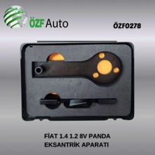 ÖZF0278 EKSANTRİK APARATI FİAT 1.4 8V PANDA 1.2 8V 2 PARÇA