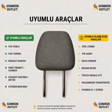 Oscar Oto Koltuk Başlığı Gri