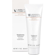 3 Adet Janssen Cosmetics Brightening Exfoliator Lekeli Ciltler Için Peeling 50 ml