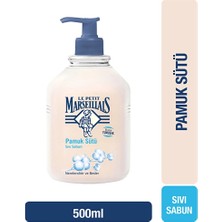 3 Adet Le Petit Marseillais Sıvı Sabun Pamuk Sütü 500 ml