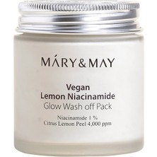 5 Adet Mary & May Limon ve Niasinamid Içerikli Kil Yüz Maskesi 125 gr