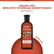 4 Adet Tresan Argan Yağı & Phytokeratin Besleyici ve Kırılma Karşıtı Bakım Şampuanı 300 ml