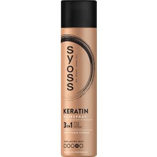 3 Adet Syoss Keratin Saç Spreyi Ekstra Güçlü Tutuş 400 ml