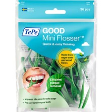 5 Adet Tepe Mini Flosser Çatallı Diş Ipi 36'lı