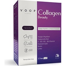 2 Adet Voop Collagen Beauty Kolajen Takviye Edici Gıda 10 Saşe