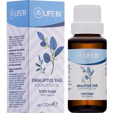 2 Adet Life In Okaliptus Yağı 20 ml
