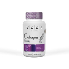 2 Adet Voop Collagen Beauty Kolajen Tablet Takviye Edici Gıda 30 Tablet