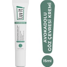 3 Adet Luv It! Avokado Içeren Yoğun Nemlendirici Göz Çevresi Kremi 15 ml
