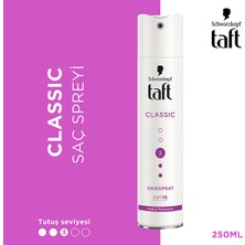 4 Adet Taft Classic Ekstra Güçlü Saç Spreyi 250 ml