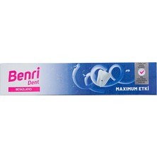 2 Adet Benri Dent Beyazlatıcı Diş Macunu 75 ml