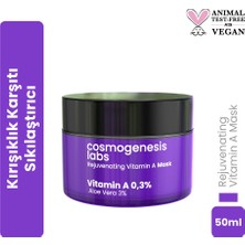 3 Adet Cosmogenesis Labs Kırışıklık Karşıtı Vitamin A Krem Yüz Maskesi 50 ml