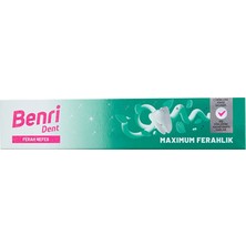 3 Adet Benri Dent Ferah Nefes Diş Macunu 75 ml