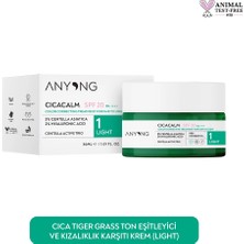 3 Adet Anyong Cica Calm SPF20 Renkli Krem 30 ml Açık Ton