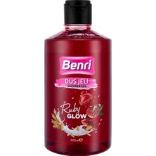 4 Adet Benri Duş Jeli Ruby Glow 500 ml
