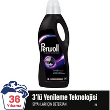 Perwoll Hassas Temizlik & Renk ve Doku Yenileme Siyahlar Için 2l