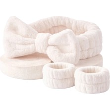 4 Adet Nucci Spa Havlusu Saç Bilek Seti