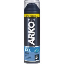 Arko Men Cool Tıraş Jeli 200 ml Pürüzsüz Tıraş Deneyimi İçin Özel Formül