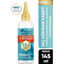 Head&Shoulders 5 Adet Head & Shoulders Dermaxpro Scalp Revitalizer Saç Dökülme Karşıtı Saç Bakım Serumu 145 ml