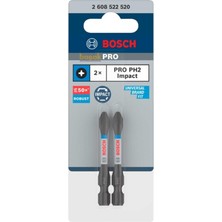 Bosch Pro Impact Ph2 55MM Yıldız Vidalama Ucu 2'li