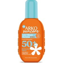 4 Adet Arko Sun Care SPF50+ Koruyucu Sprey 200 ml