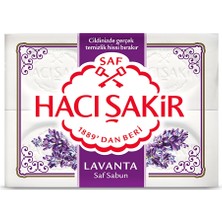 4 Adet Hacı Şakir Lavanta Kalıp Sabun 150 gr x 4