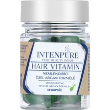 İntenpure 4 Adet Intenpure Nemlendirici Saç Vitamini 30 Kapsül