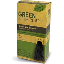 4 Adet Green Therapy Krem Saç Boyası 4.7 Bitter