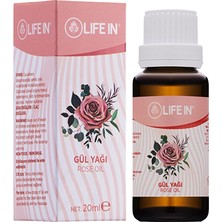 5 Adet Life In Gül Yağı 20 ml