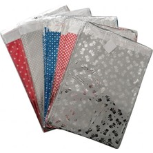ŞEYLİŞEYLER Şeylişeyler - Metalize Yapışkanlı Hediye Poşeti – 11×12 cm – 1 Paket (100 Adet)