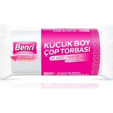 5 Adet Benri Çöp Torbası Küçük Boy 40'lı