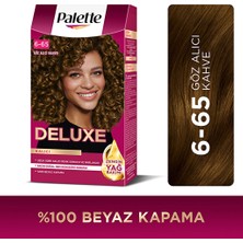 4 Adet Palette Deluxe Saç Boyası 6-65 Göz Alıcı Kahve
